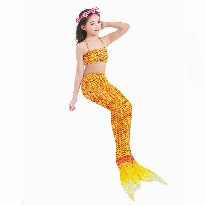Girls Mermaid Dress and Bikini-STYLEGOING