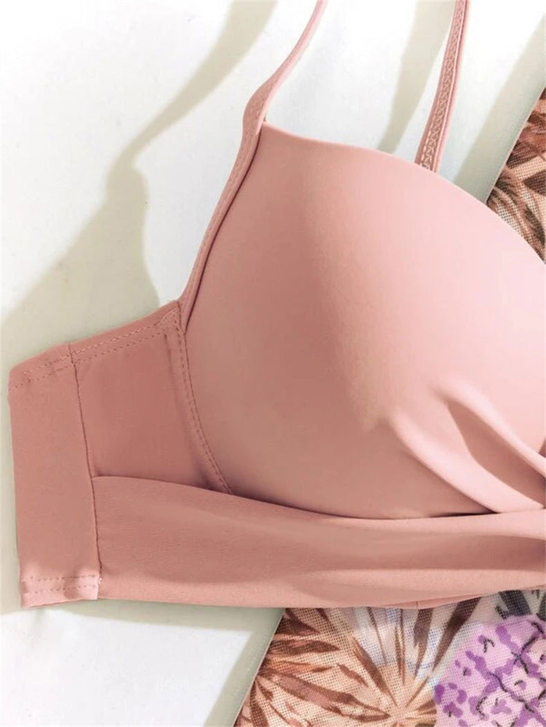 Women's 3-Piece Mesh Long Sleeve Cover-Up – Beach Bikini Set