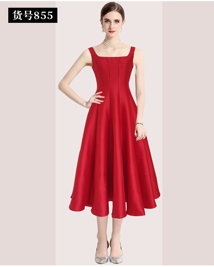 Vintage Simple Ball Evening Party Dresses