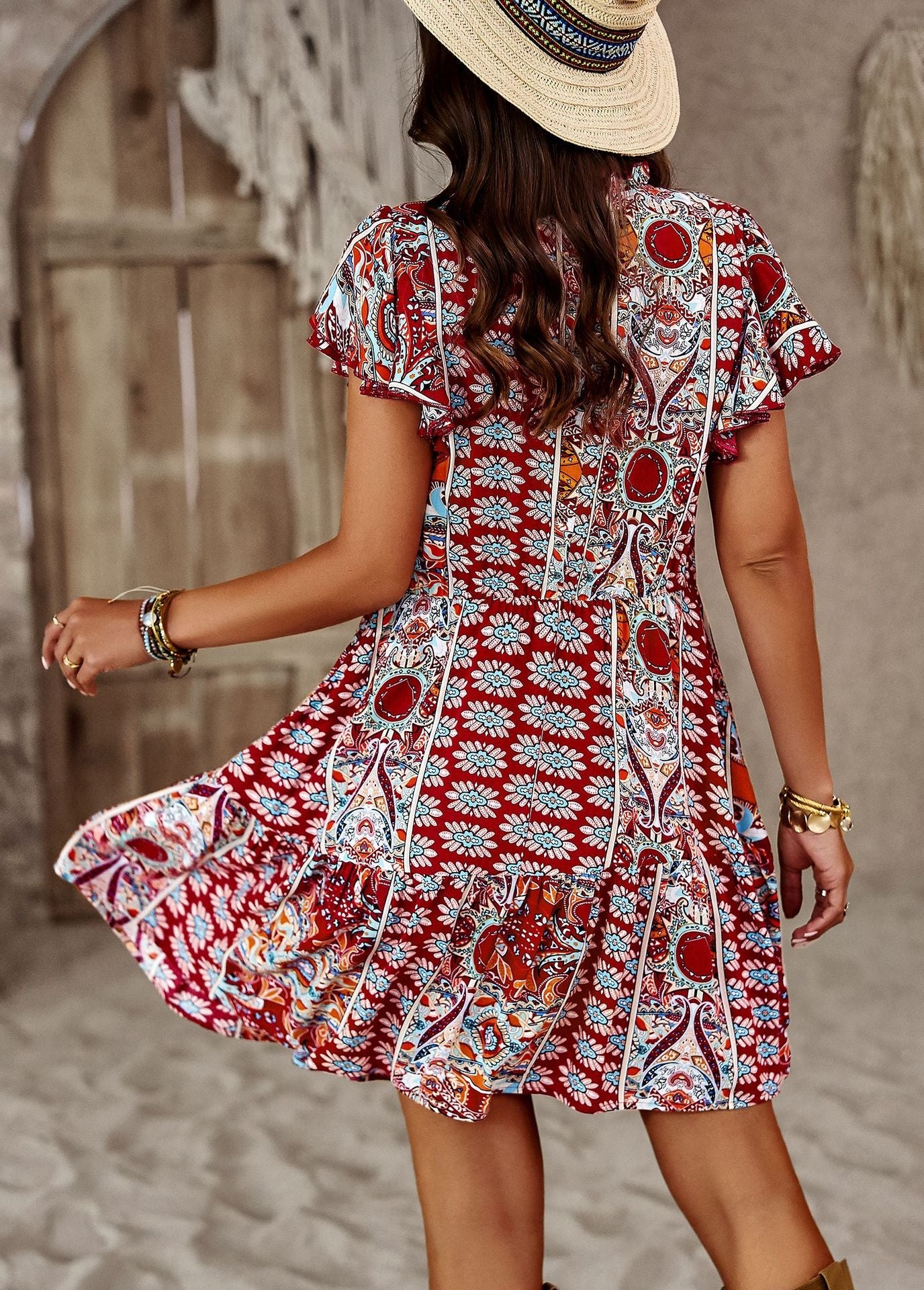 Boho Summer Holiday A Line Daily Dresses