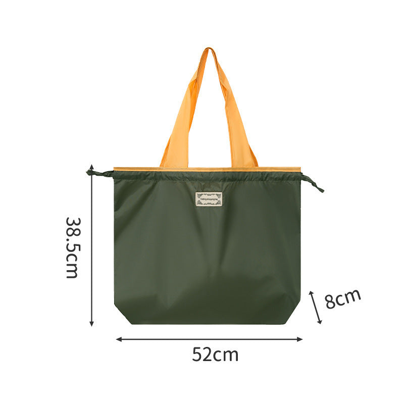 Large-Capacity Waterproof Tote for Market & Travel