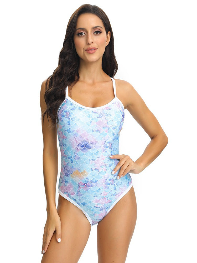 Adjustable Back High-Cut Swim Briefs