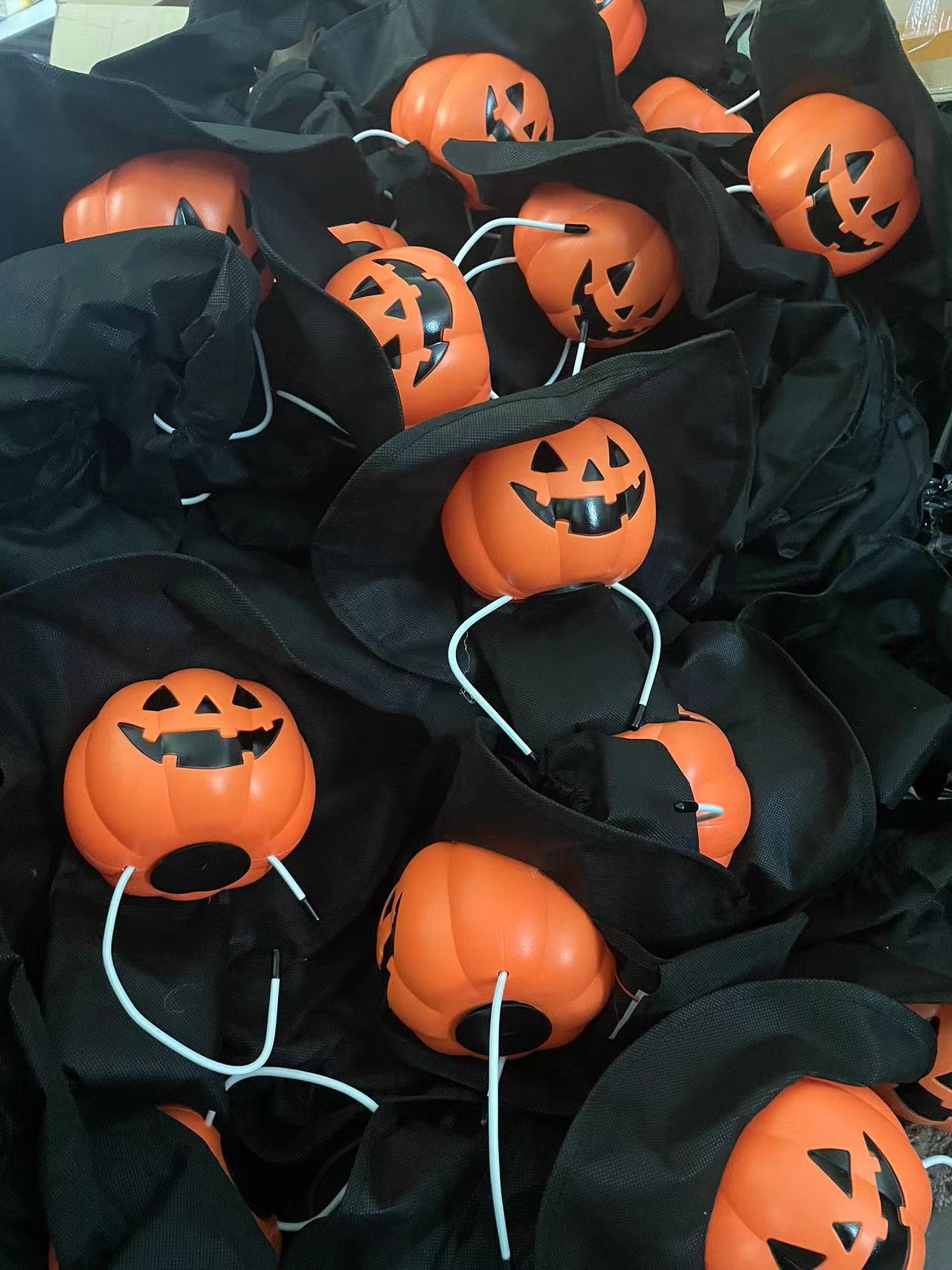 Voice-Activated Colorful Glowing Halloween Witch Set - 3 Hand-Holding Witches with Bonus Ghost