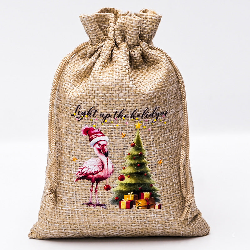 Drawstring Gift Pouches - Linen Storage Bags for Keepsakes & Essentials