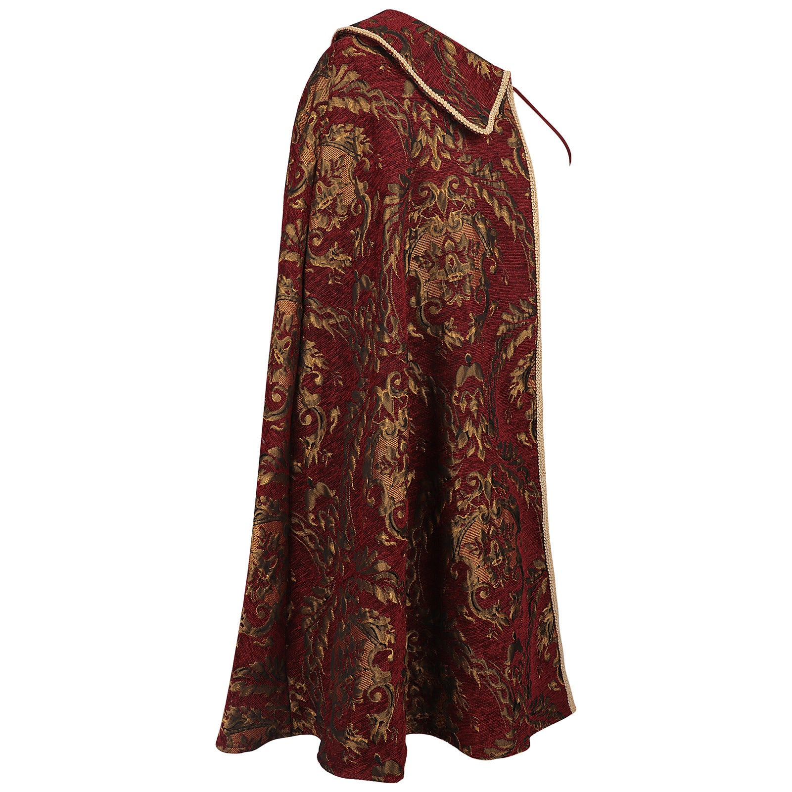 Medieval Renaissance Tudor King Costume Cloak – RenFaire Noble Cape