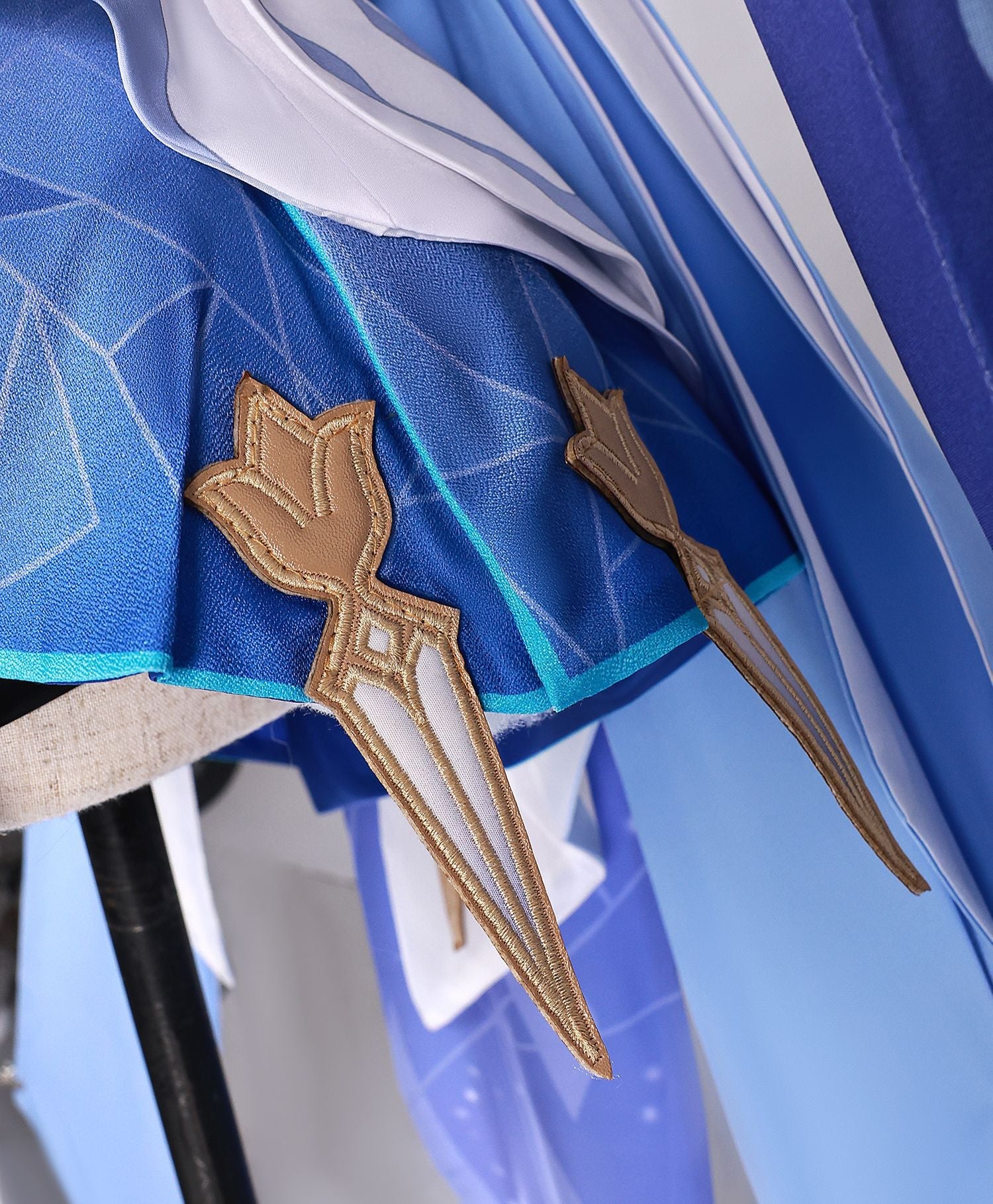 Genshin Impact Skirk Cosplay Costume-New Silk Kirk Clothing + Accessories-S-Free Shipping Leatheretro