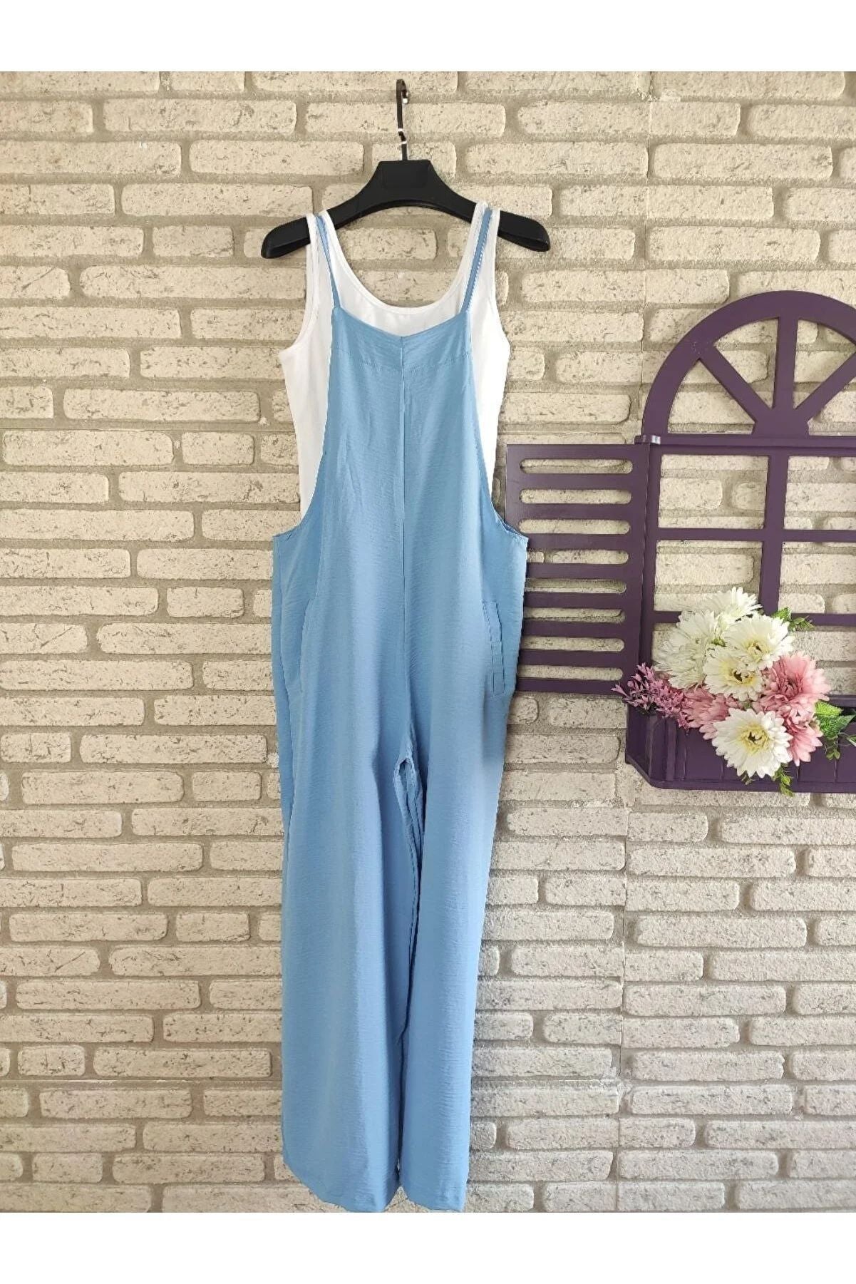 Casual Summer Jumpsuits with Pocket
