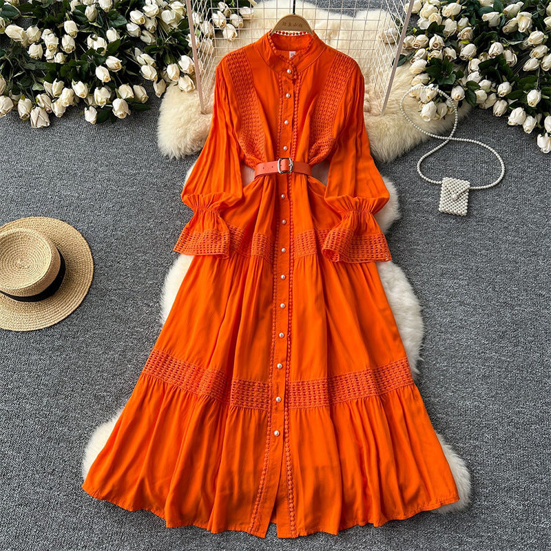 Vintage Elegant Lace Midi/Maxi Dress