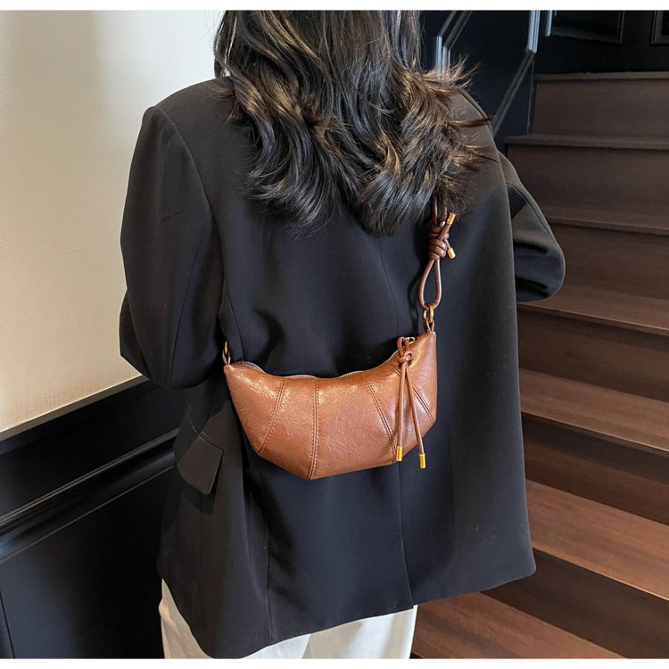 Mini Croissant Crossbody Bag