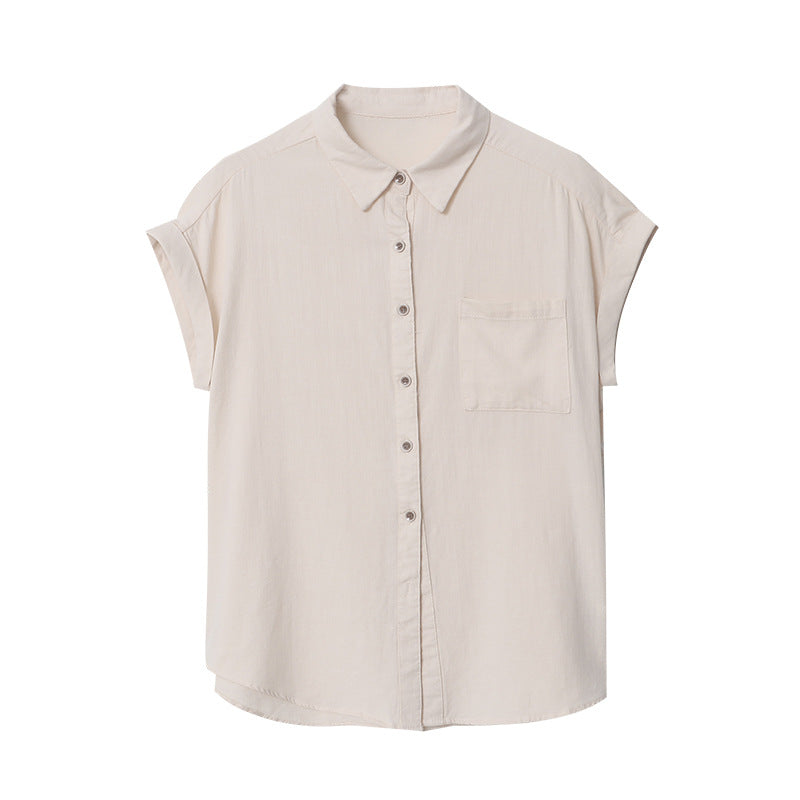 Women Thin & Light Textured Cotton Shirt