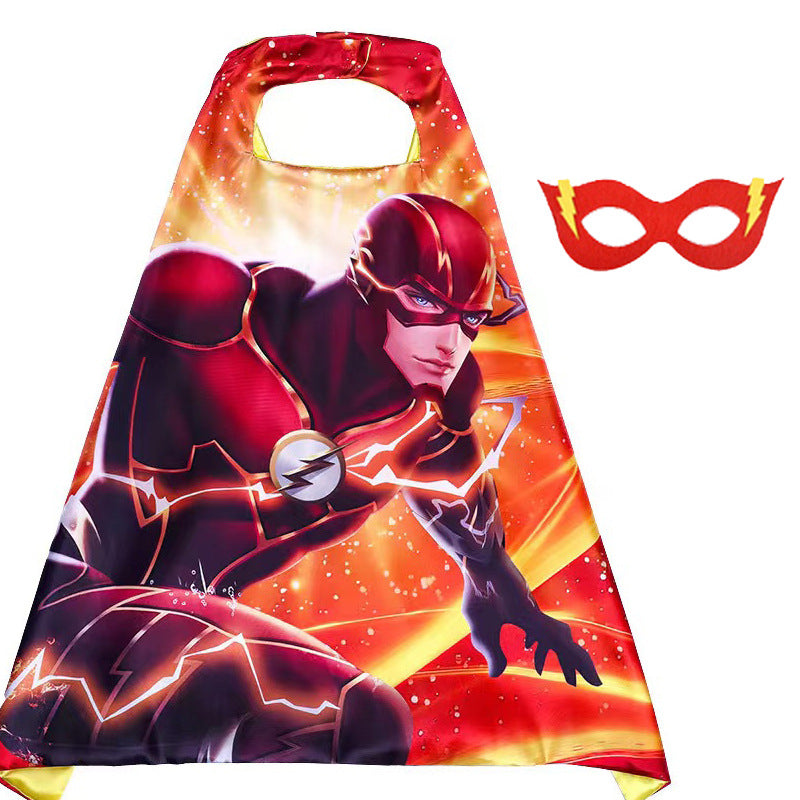 Kids Halloween Superhero Cape Costume