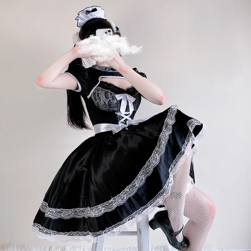 Sexy Lace Maid Costume