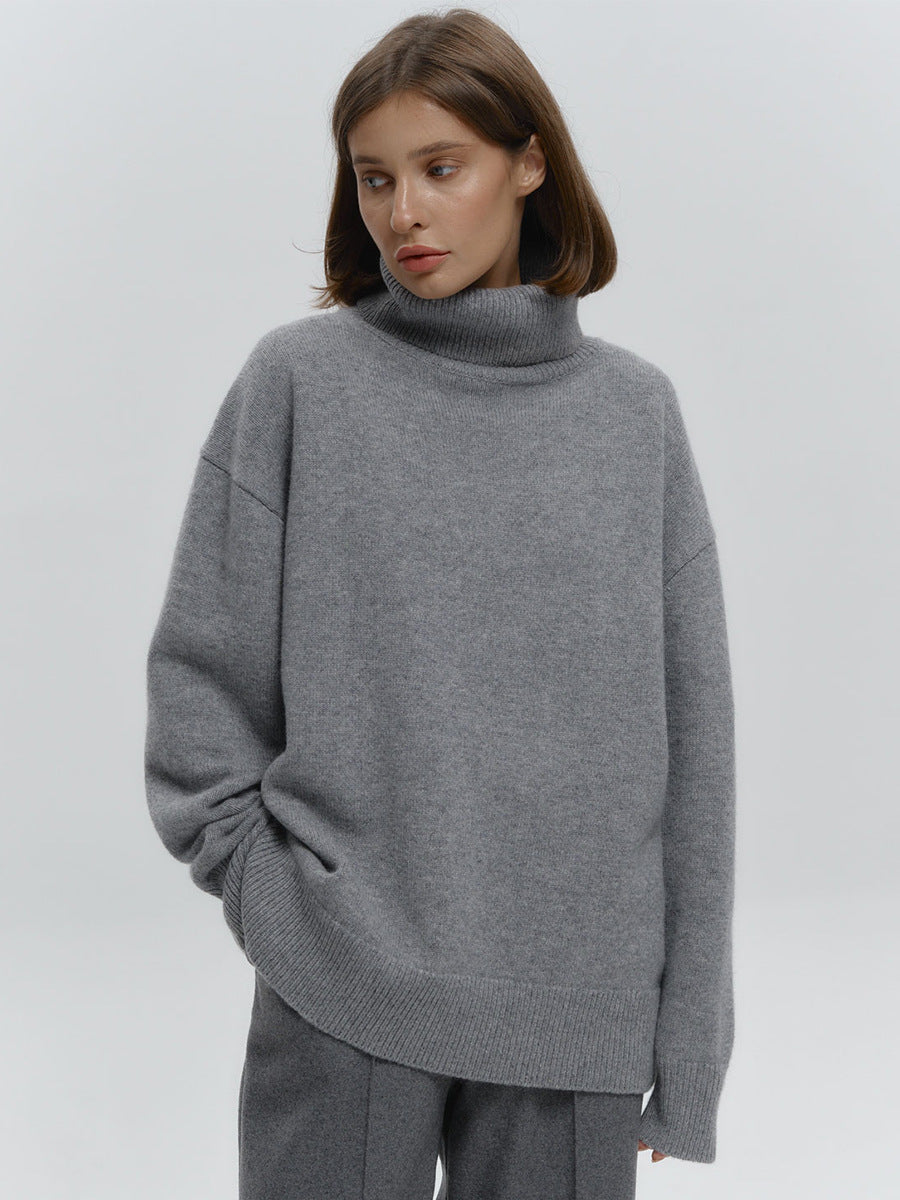 Women's Oversized turtleneck Sweater