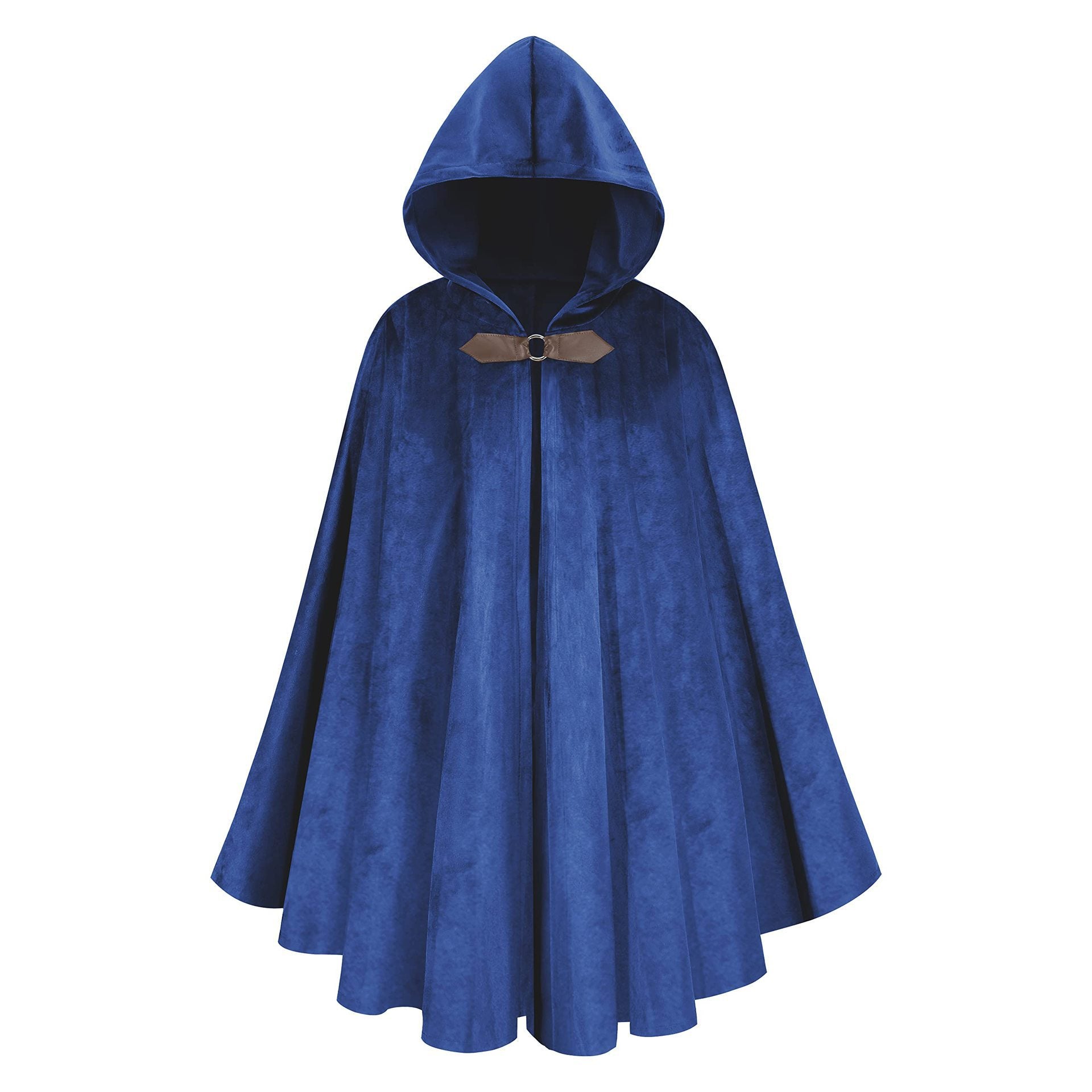 Medieval Deerskin Suede Cloak