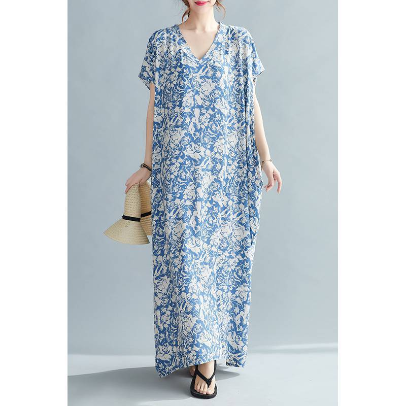 Women Summer Plus Sizes Long Dresses-Dresses-Free Shipping at meselling99