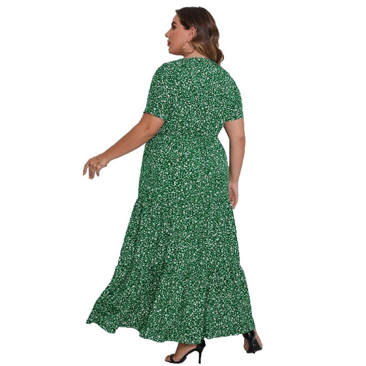 Plus Size Boho Beach Maxi Dress