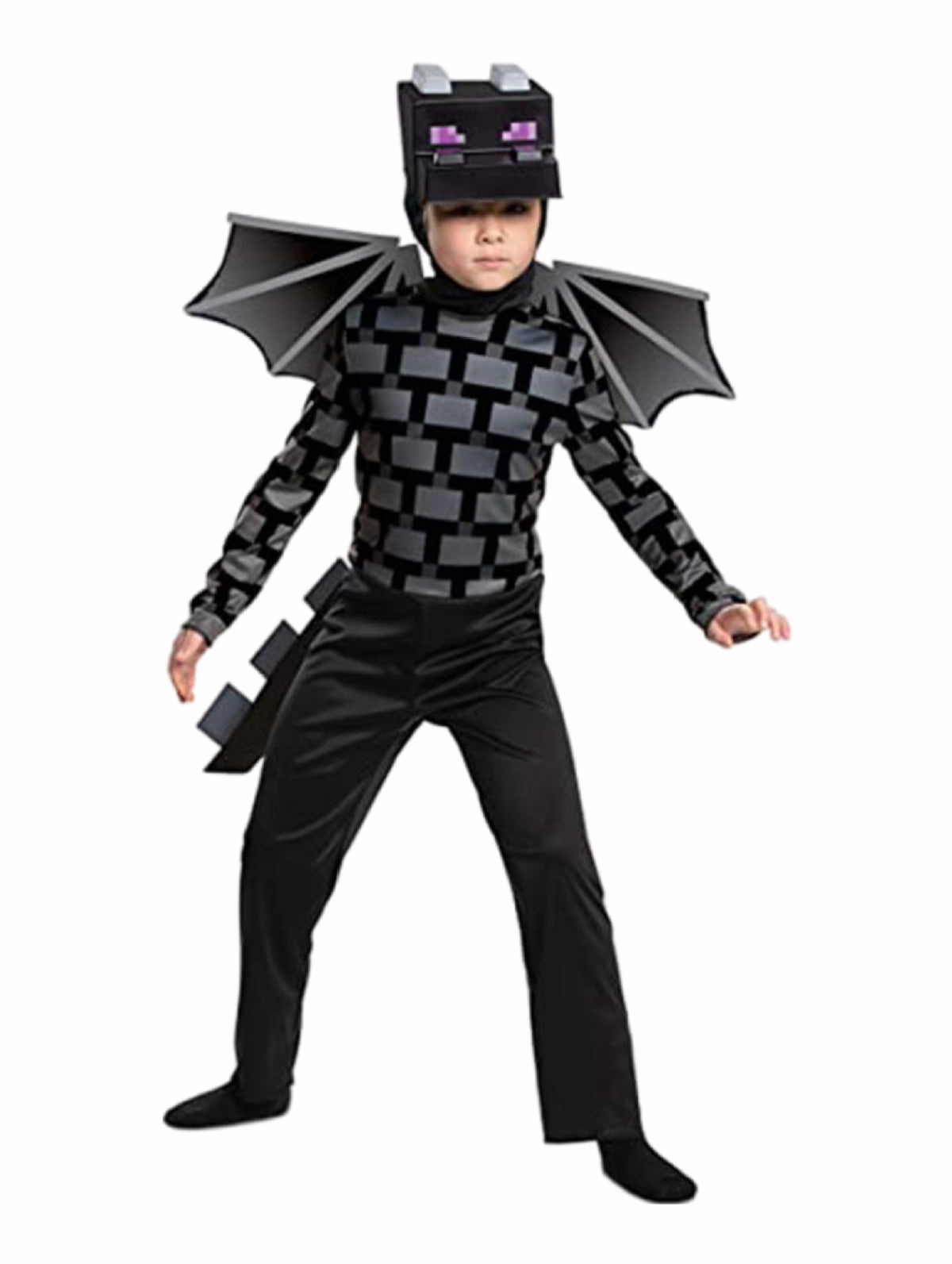 Minecraft Kids Cosplay Costume Holloween