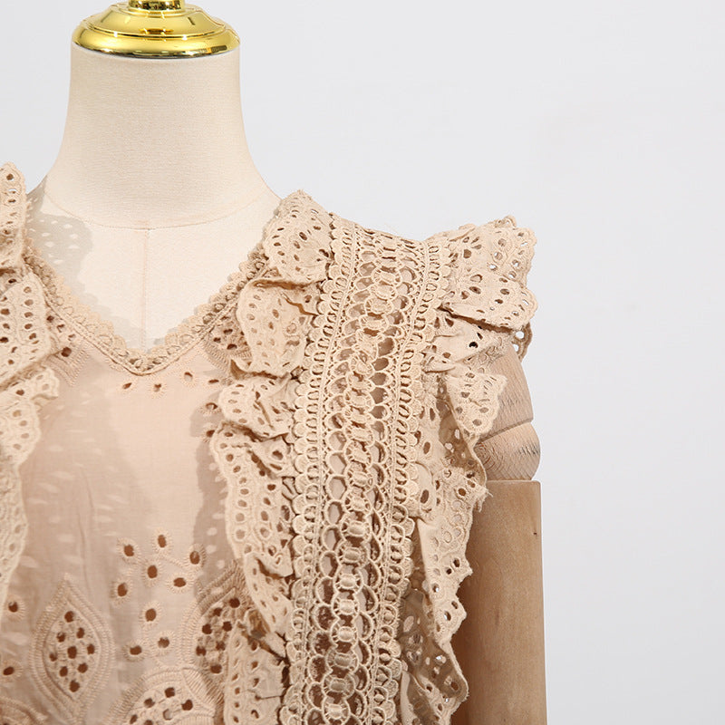 Designed Vacation Style Beach Dress Set