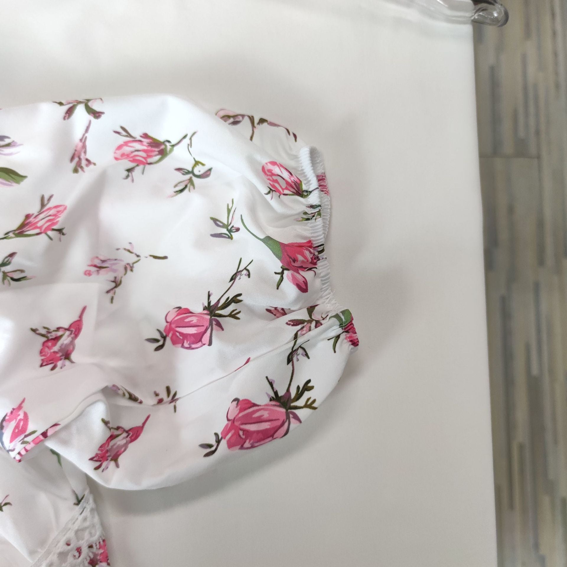 Elegant Sweet Summer Short Long Sleeves Short Dresses