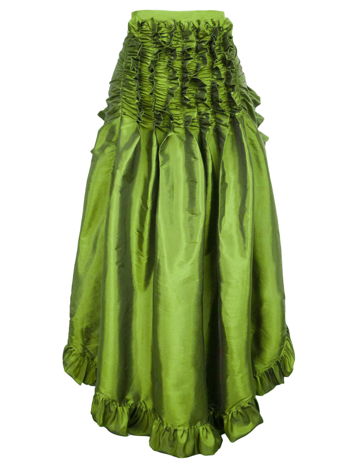 Plus Size Vintage Gothic Asymmetrical Waist-Cut Skirt
