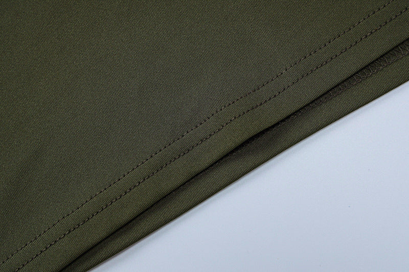 Sexy Stand High Neck Long Sleeves Sheath Dresses