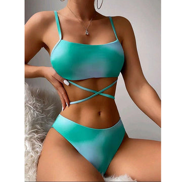Sexy Summer Print Bikini Set for Women