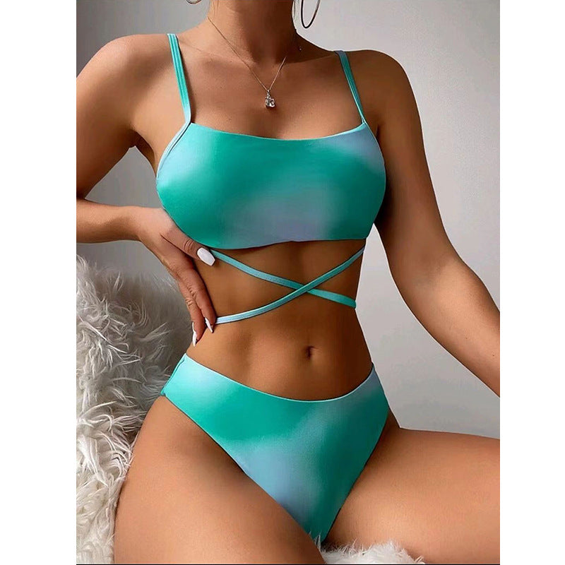 Sexy Summer Print Bikini Set for Women