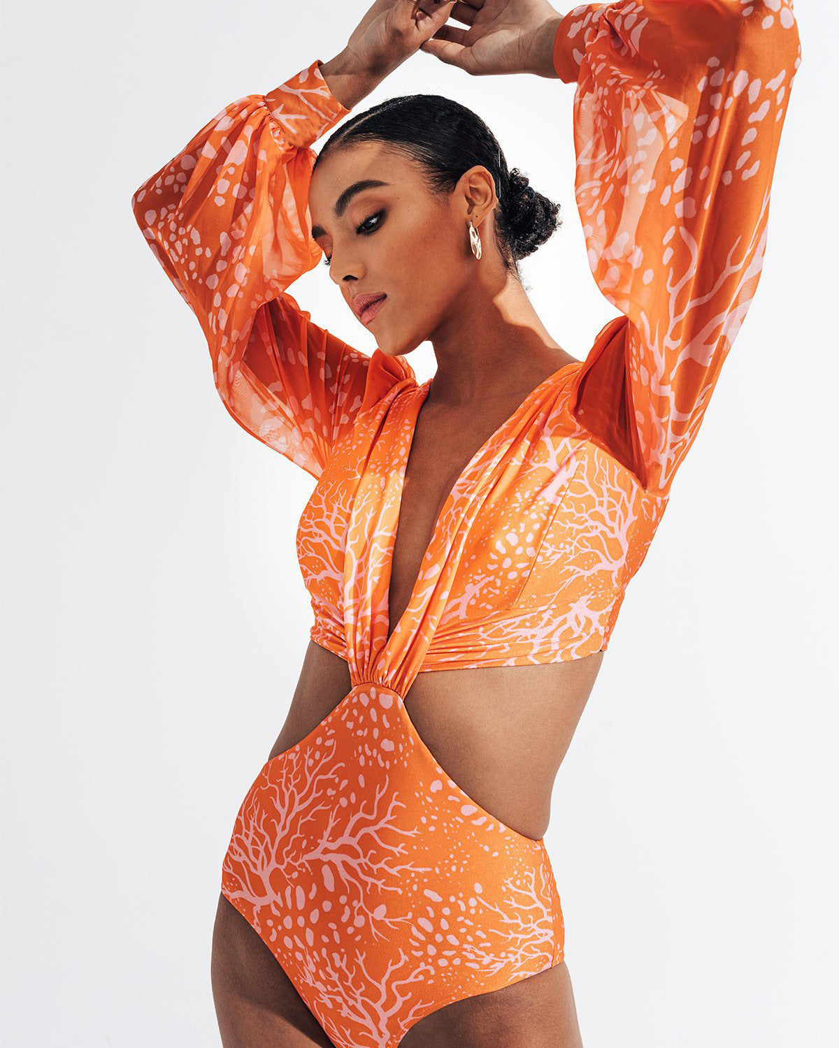 Sexy Long Sleeves Summer Bikini Swimsuits