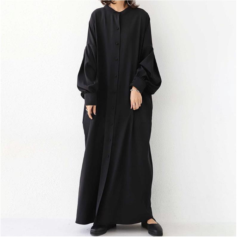 Casual Double Sided Long Cozy Dresses-Dresses-Free Shipping at meselling99