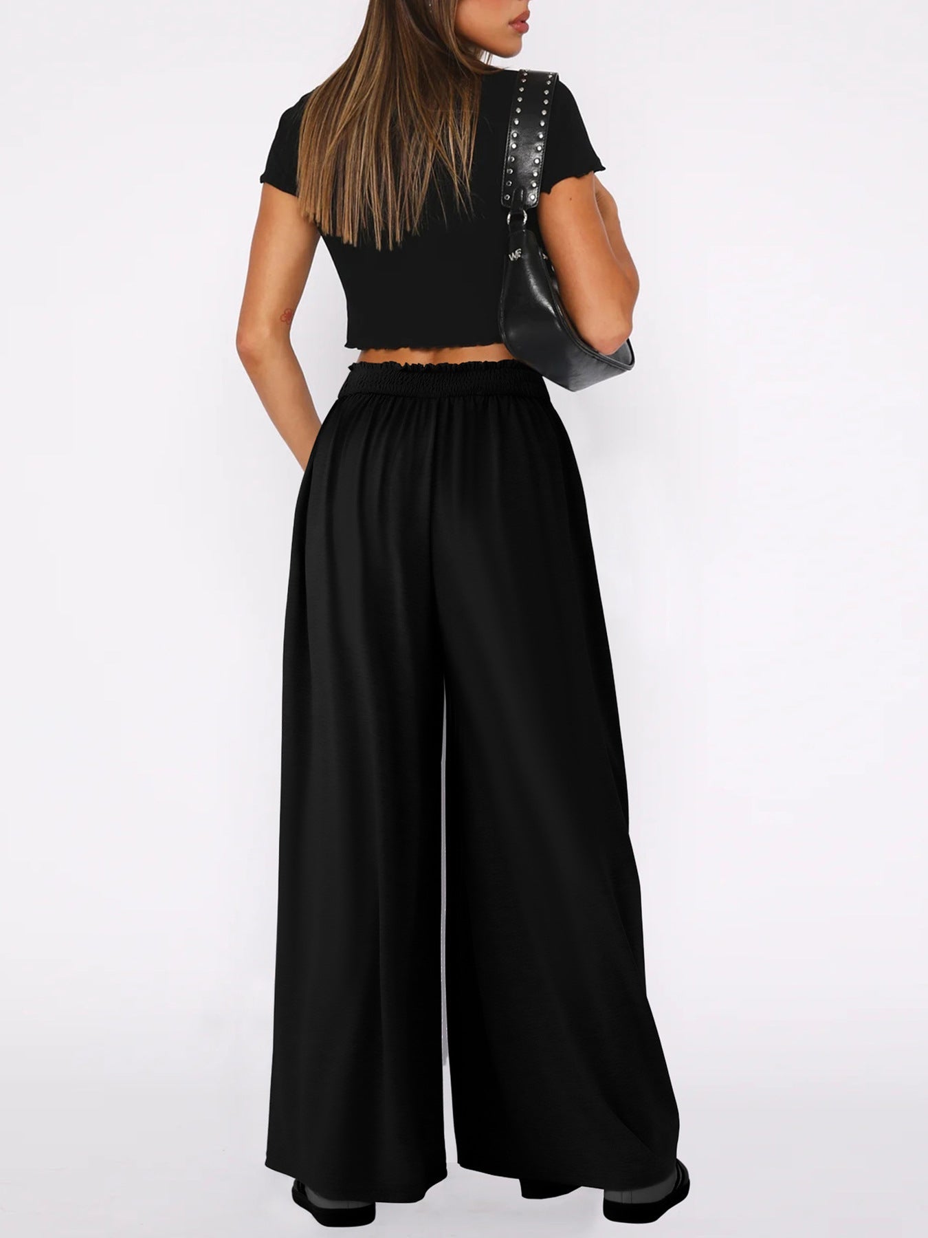 omen's High-Waisted Loose Dance Pants