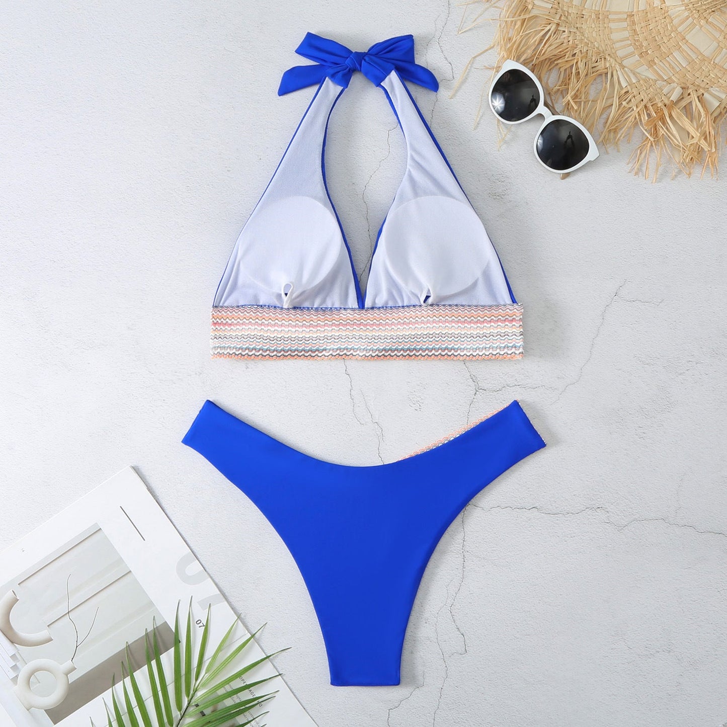 Sexy Halter Neckline Bikini Swimsuits