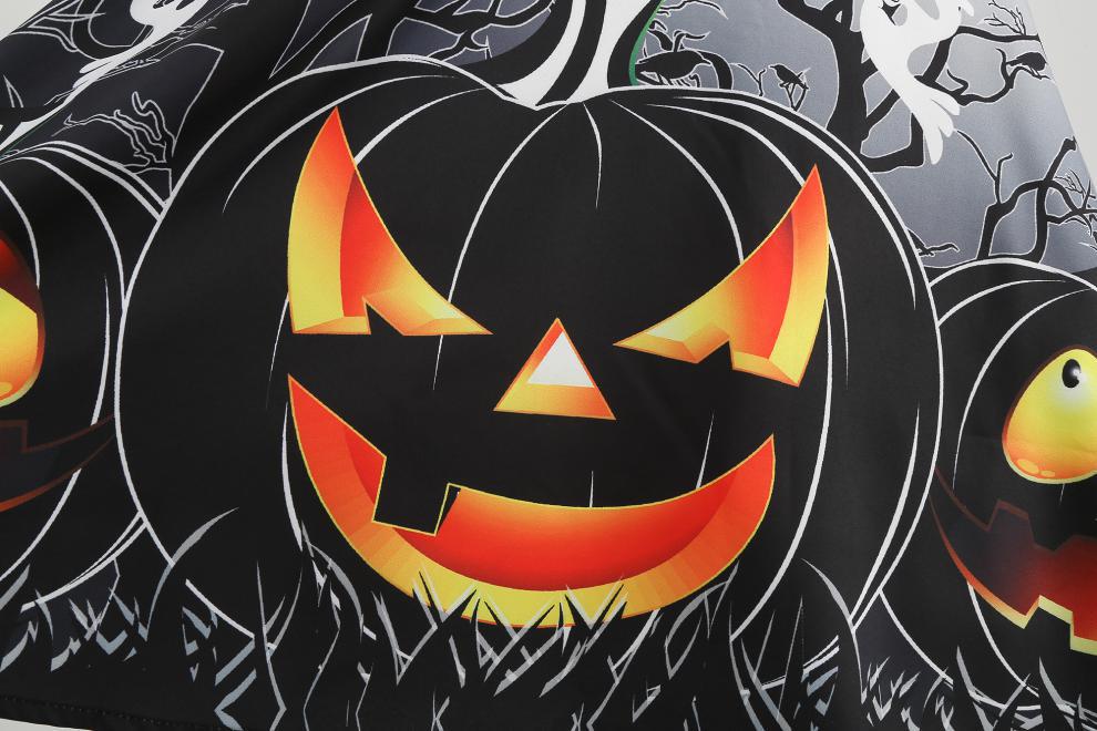Halloween Print Fit & Flare Dress