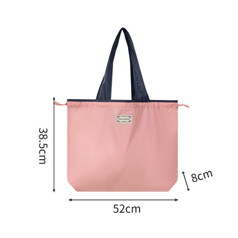 Large-Capacity Waterproof Tote for Market & Travel