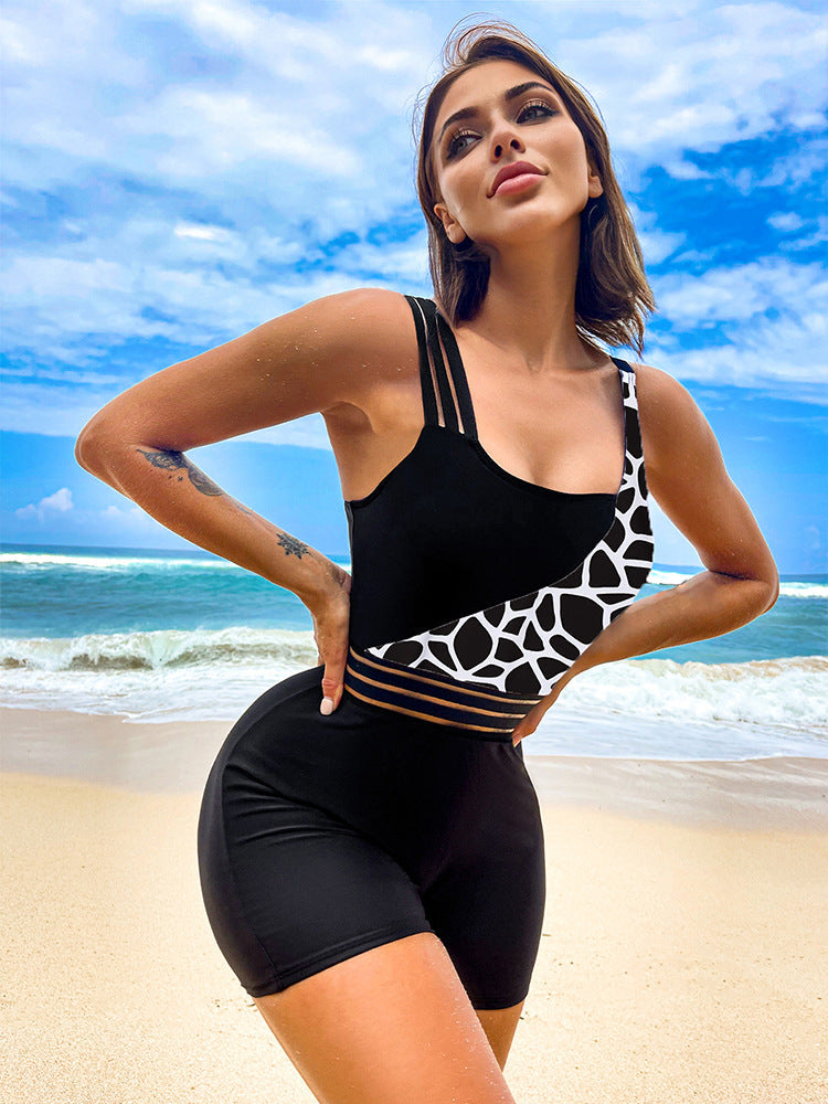 Summer Women Bikini One-Piece Swimsuit