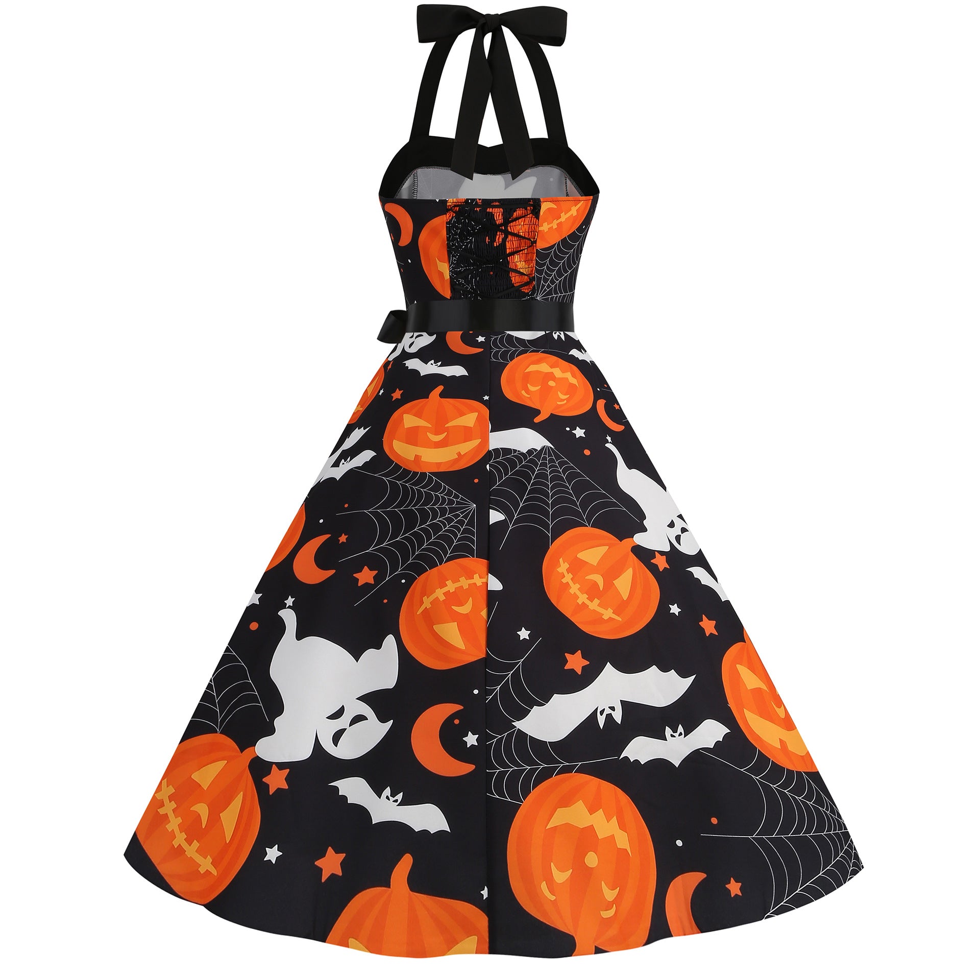 Elegant Vintage Halloween Dress