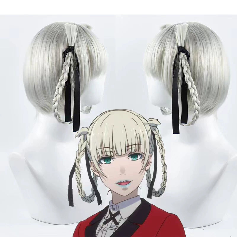 Kakegurui Cosplay Costume - Yumeko Jabami & Tōbari Luna School Uniform with Badge