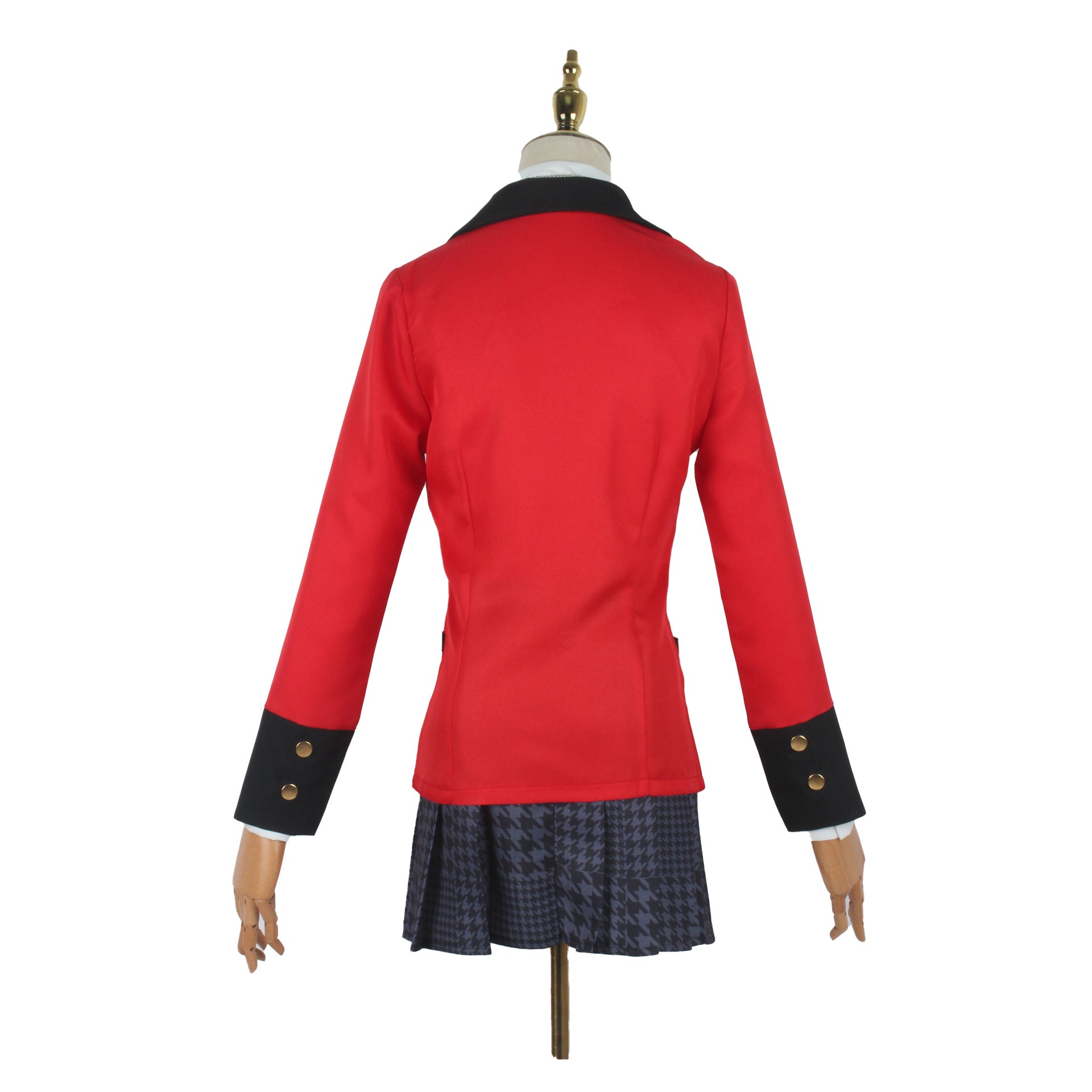 Kakegurui Cosplay Costume - Yumeko Jabami & Tōbari Luna School Uniform with Badge