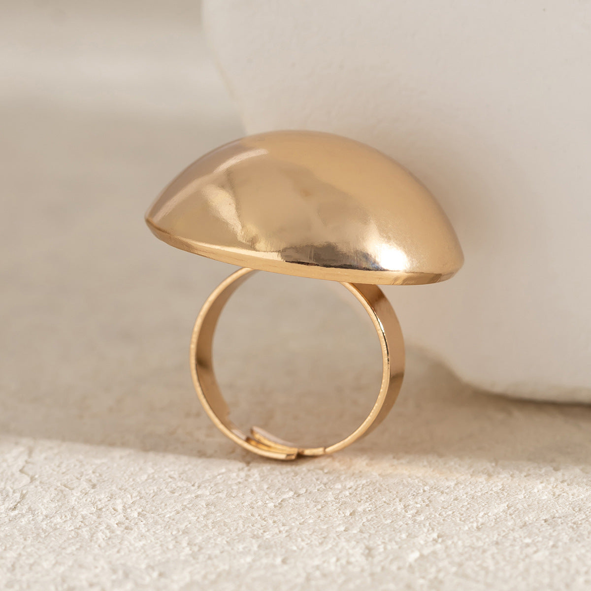 Women Alloy Irregular Flowers Rings