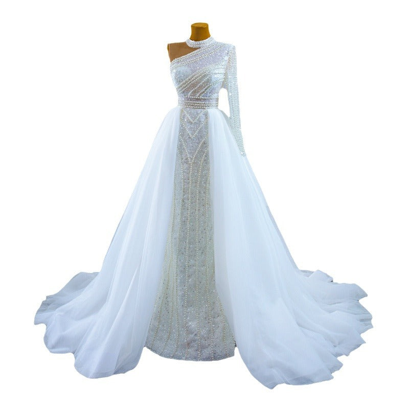 Gorgeous Handmade Beaded Princess Ball Gown Wedding Dresses