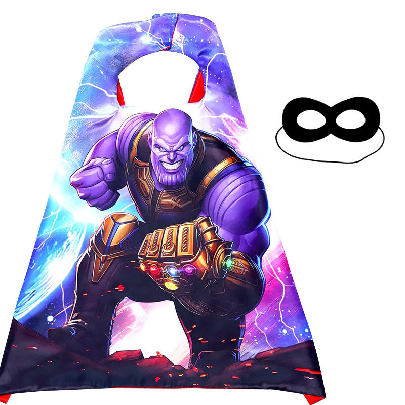 Kids Halloween Superhero Cape Costume