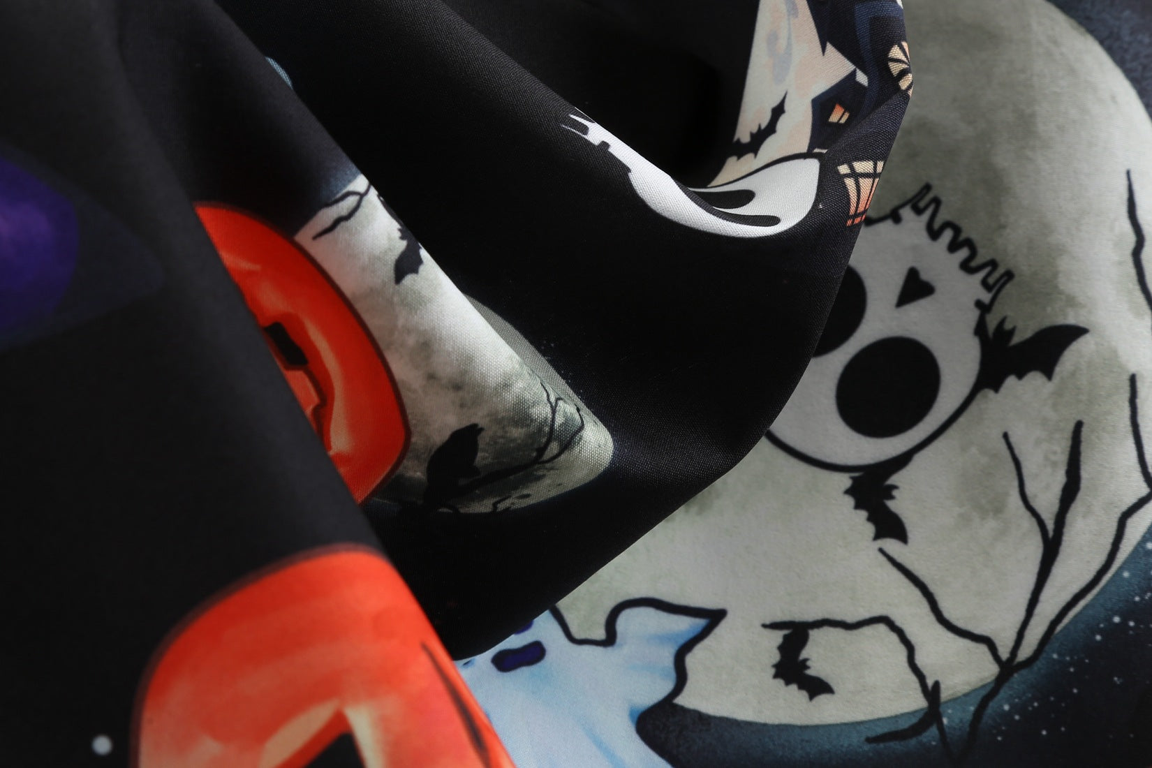 Vintage Pumpkin Skeleton Print Dresses-Vintage Dresses-Free Shipping at meselling99