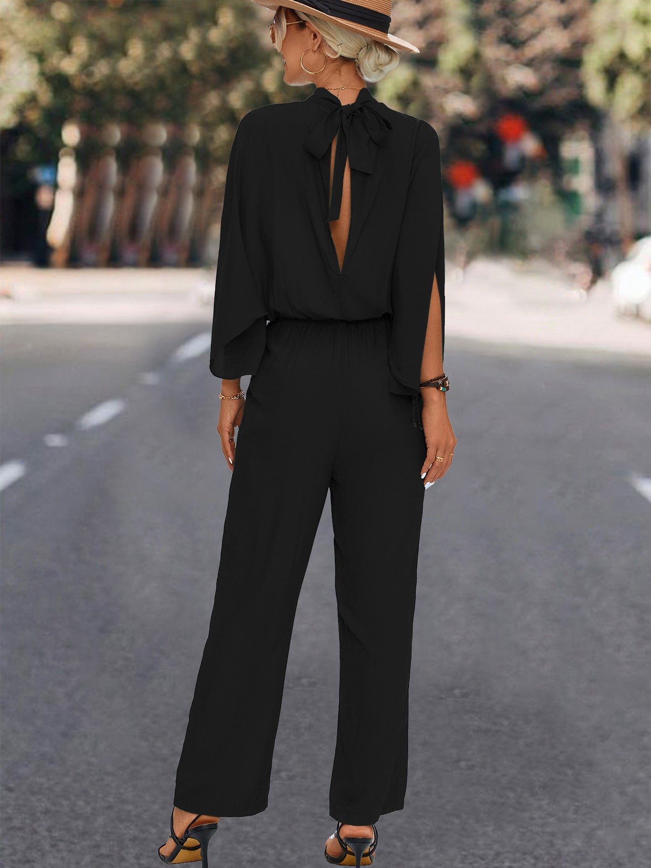 Sexy High Neck Women Jumpsuits