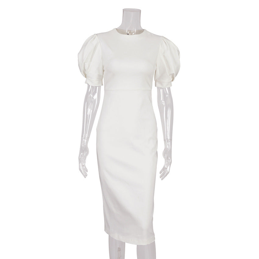 Elegant High Waist Sheath Dresses-Dresses-Free Shipping at meselling99