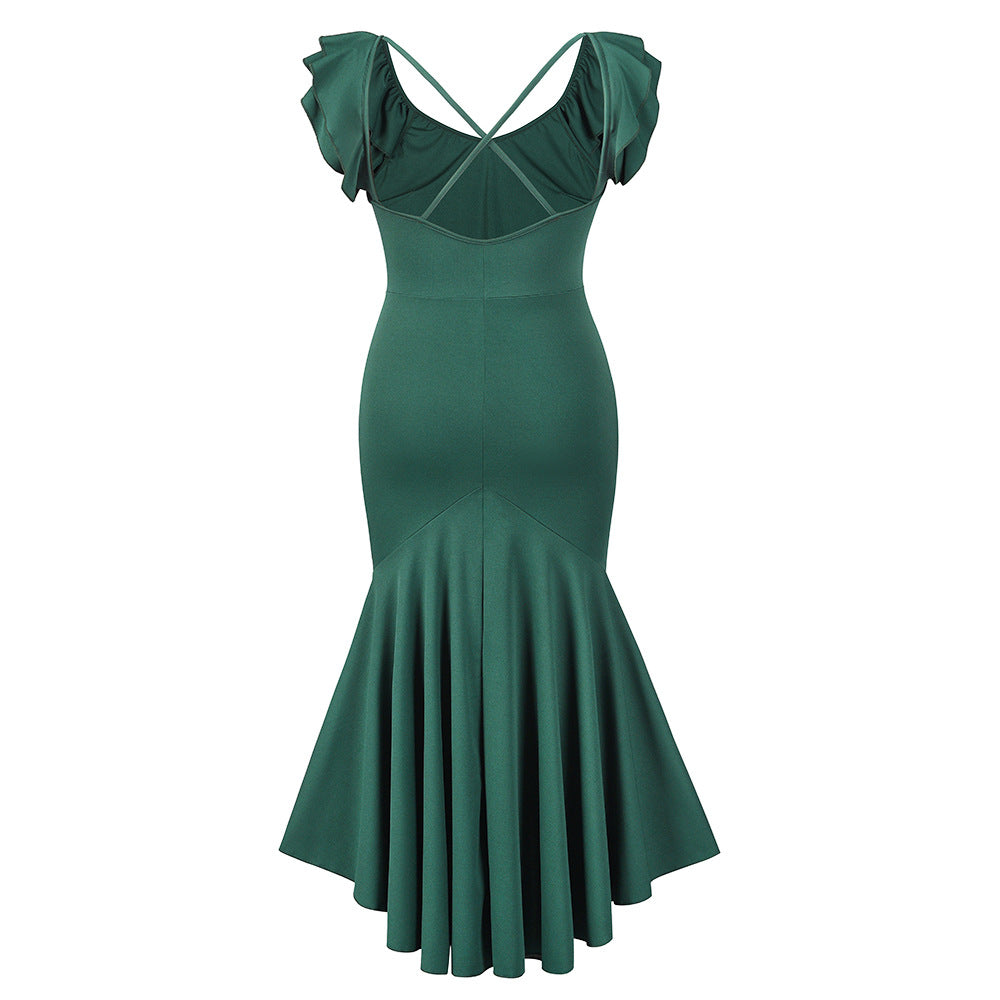 Sexy Backless Women Party Mermaid Dresses--Free Shipping at meselling99