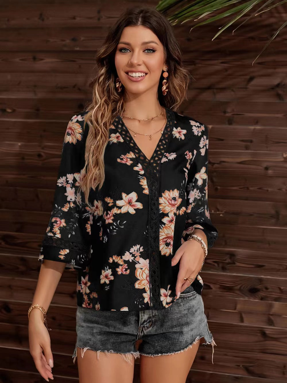 Summer Casual Women Blouses Shirts