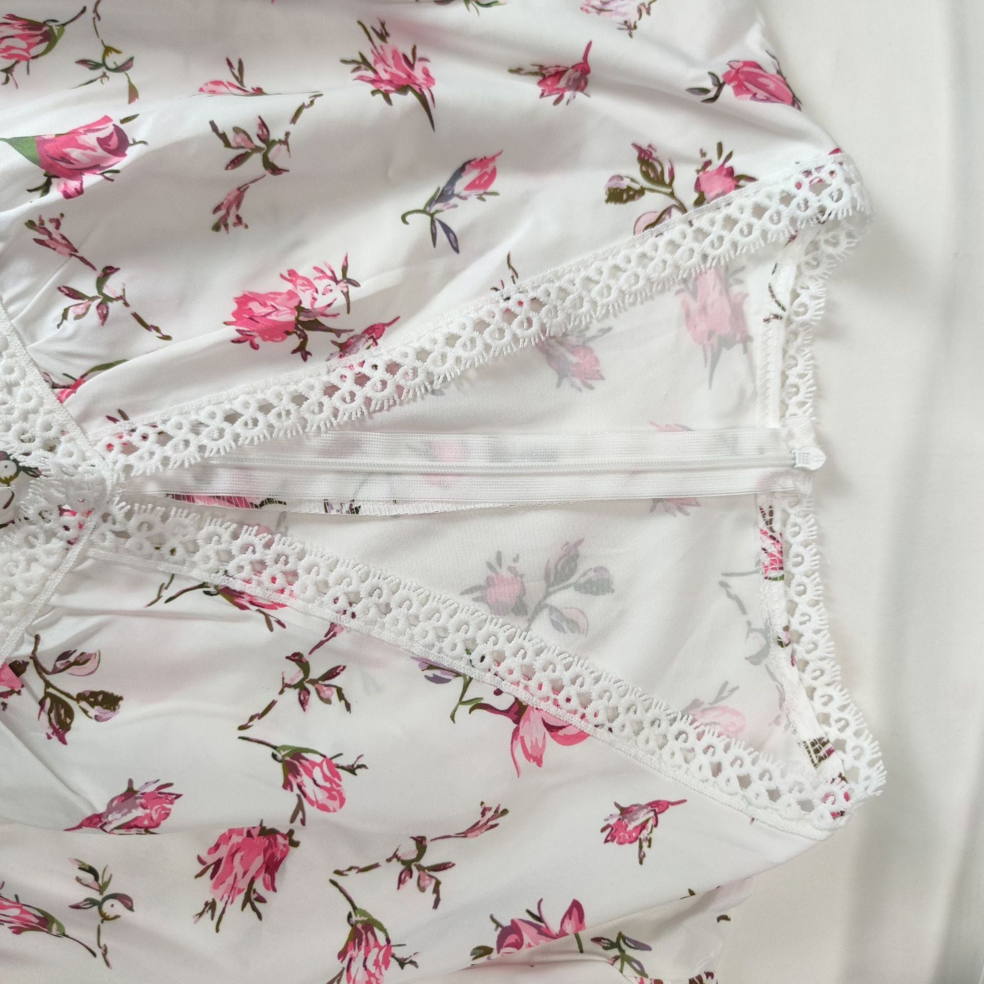 Elegant Sweet Summer Short Long Sleeves Short Dresses