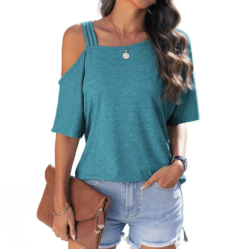 Casual Summer Short Sleeves Women T Shirts