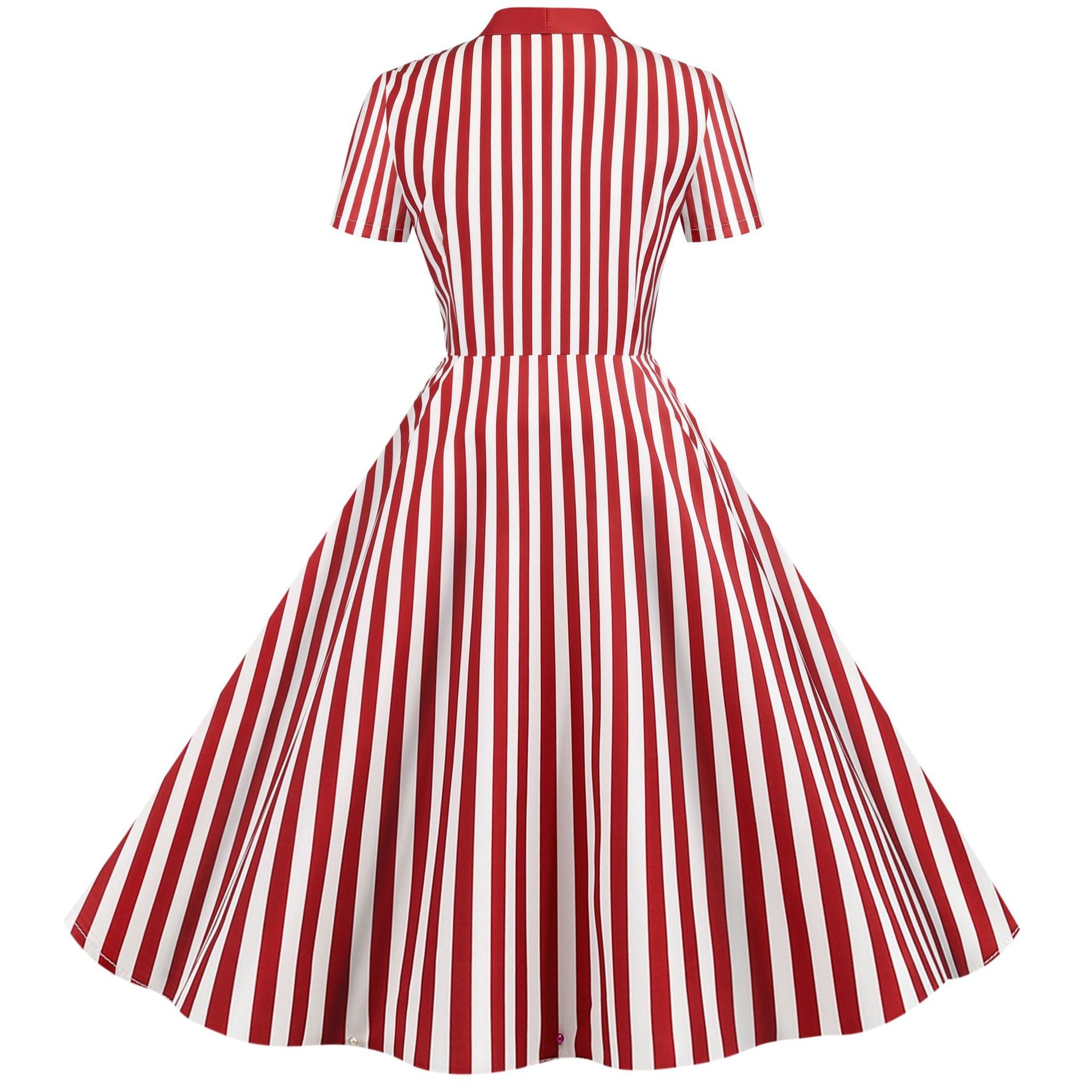 Summer Striped Off-the-Shoulder Bow Tie Party Maxi Dress with Flowy Skirt