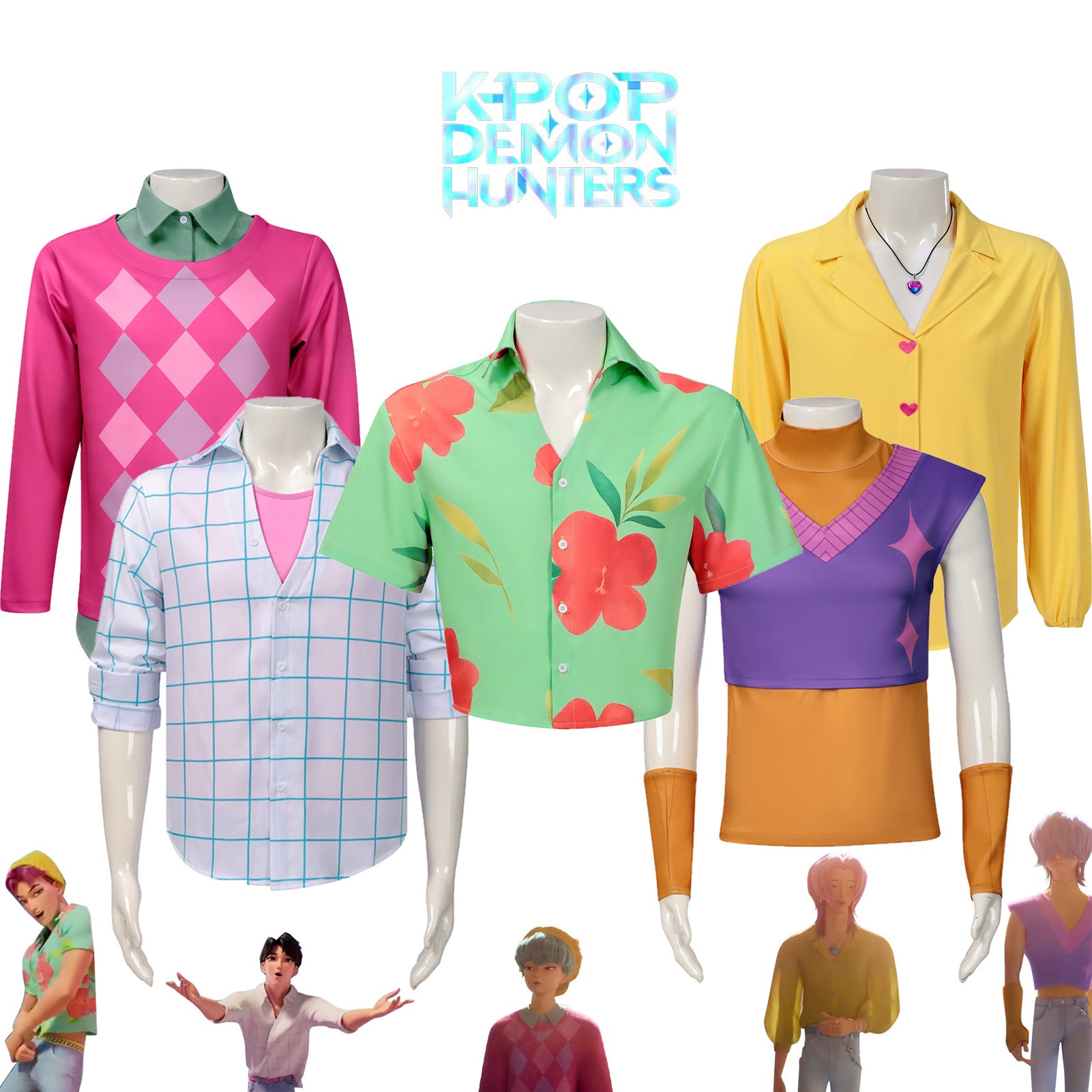 Demon Boy Band Cosplay Shirt
