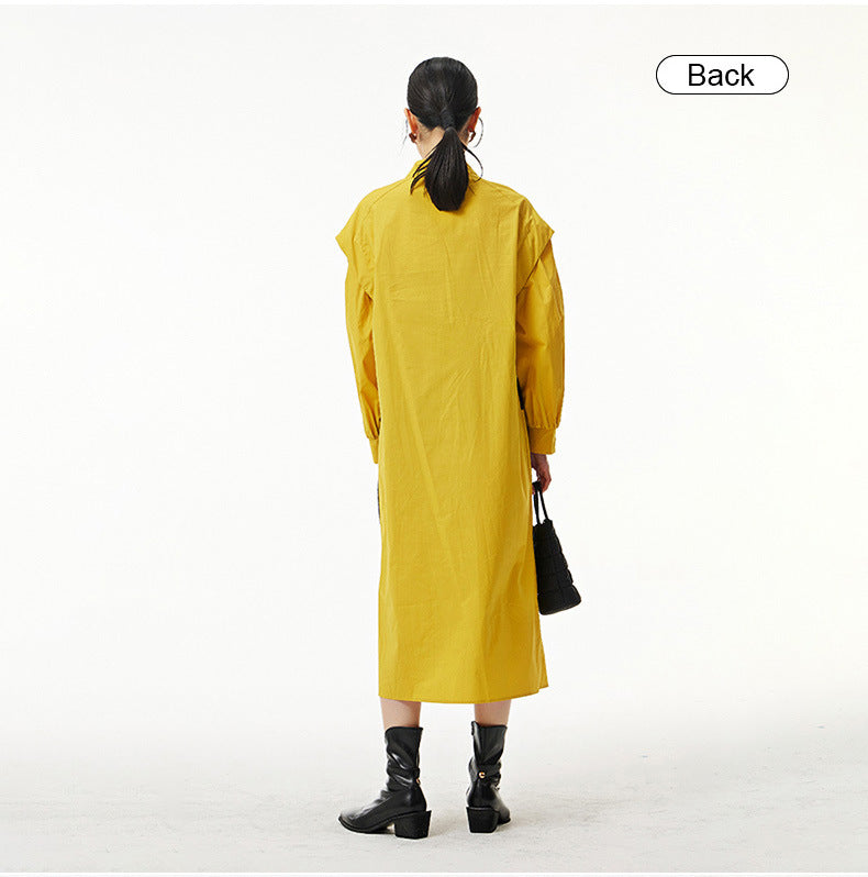 Classy Plus Sizes Women Shirt Dresses-Dresses-Free Shipping at meselling99